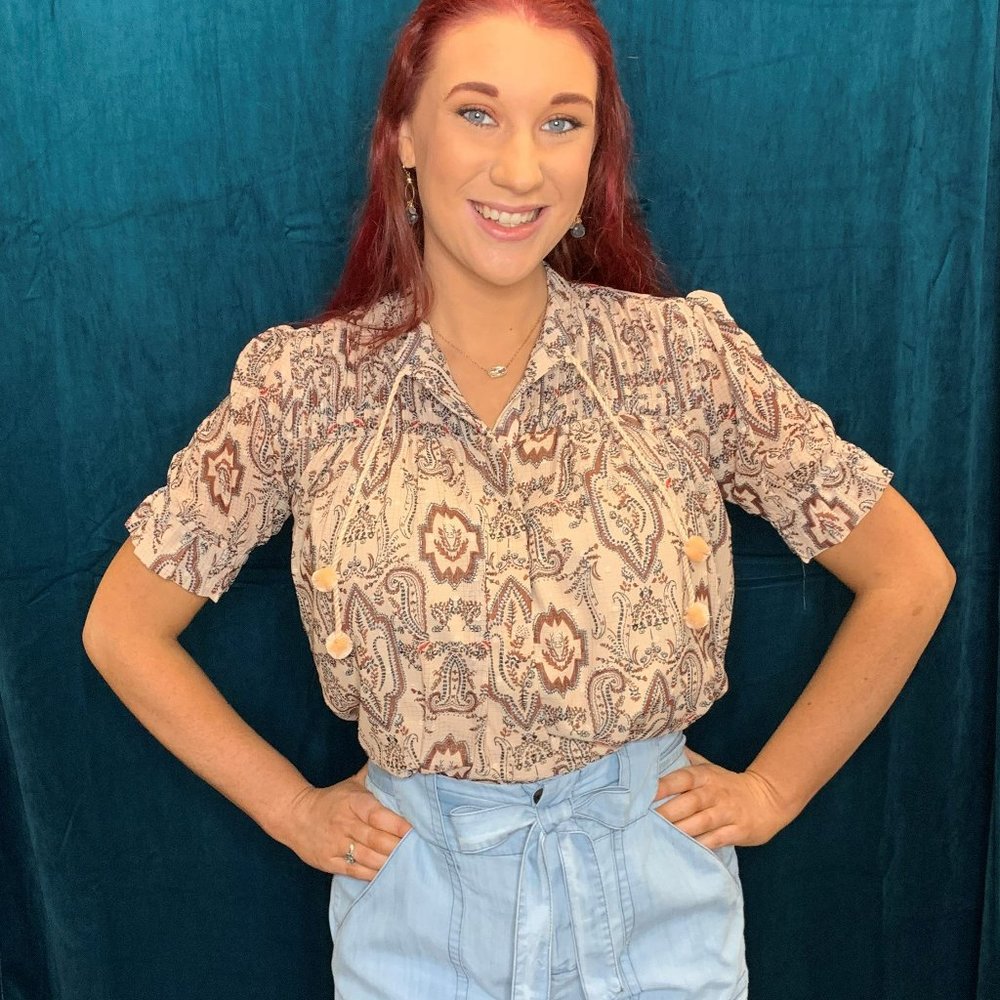 NEW Bishop And Young Sienna Blouse